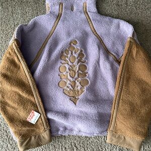 FP Movement by Free People Kids Lavender and Camel Jacket